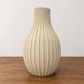 Coastal Cove Bulb Vase for Dried Flowers | Sand Beige | Hamptons Home Decor | Australian Made
